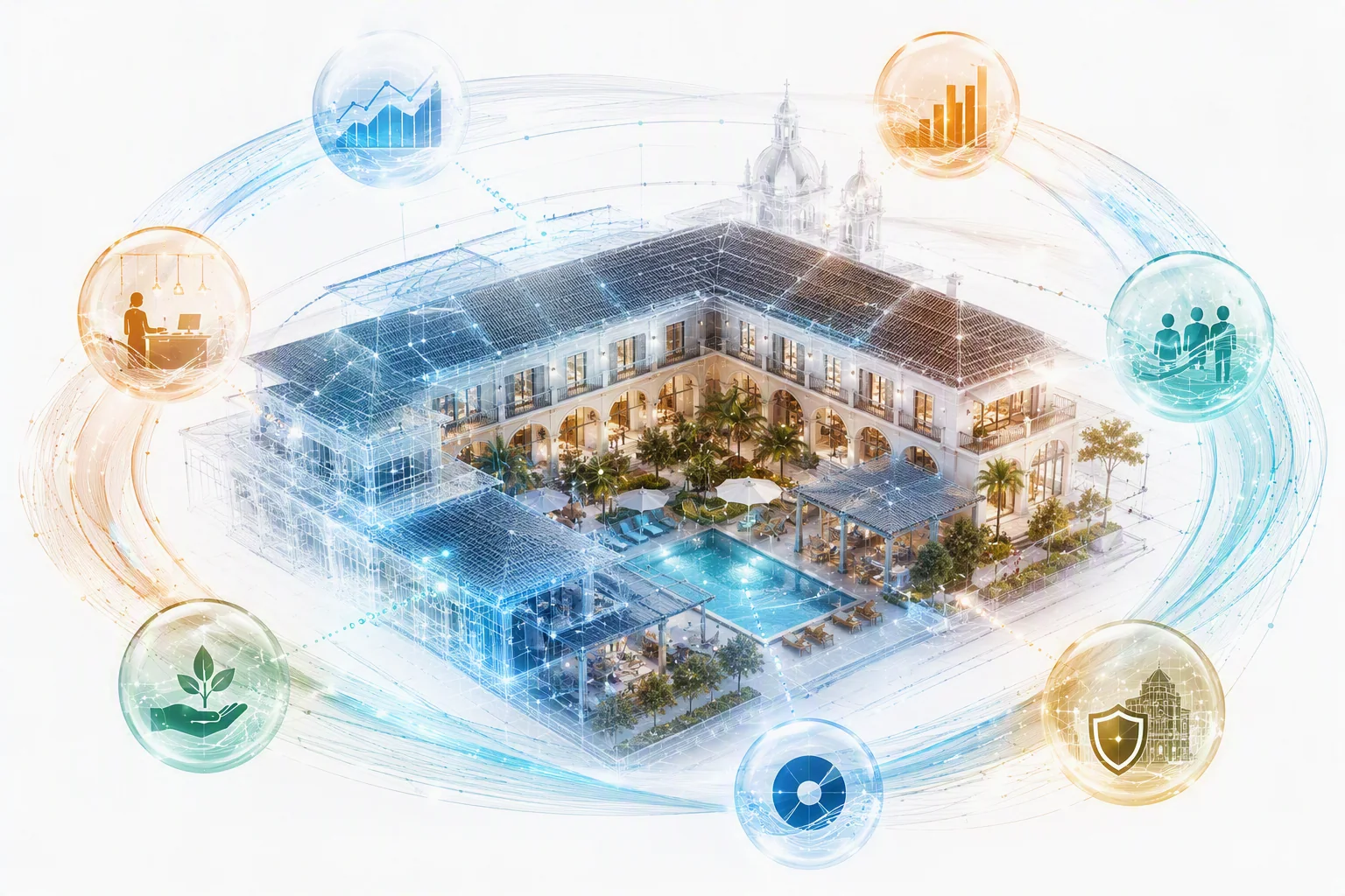 AHOS hospitality digital twin
